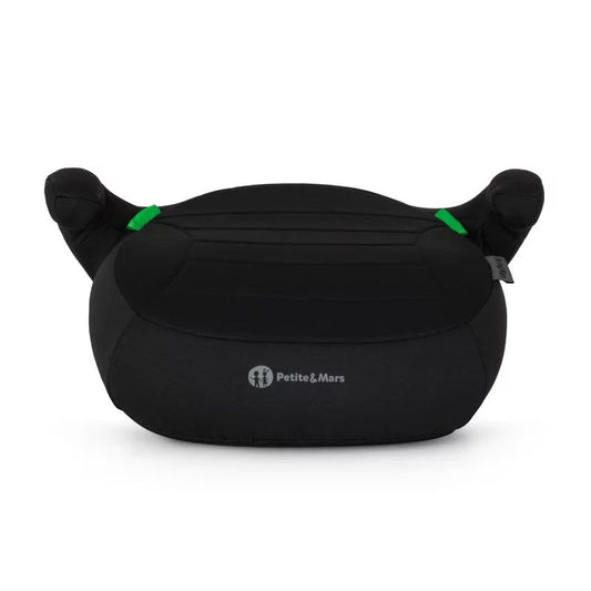 Inaltator auto, Petite&Mars, Zuno, I-size, 125- 150 cm, 22-36 kg, Forma ergonomica, Usor- 1 kg, Negru