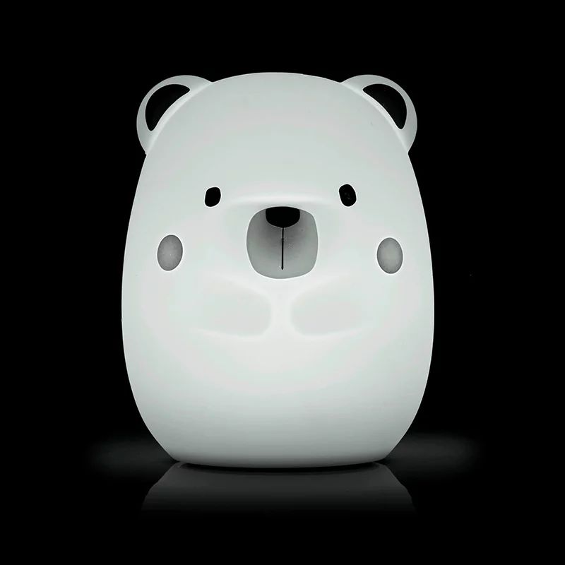 Lampa de veghe, Jane, Yum Bear, Cu 9 culori, White