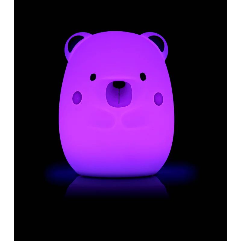 Lampa de veghe, Jane, Yum Bear, Cu 9 culori, White