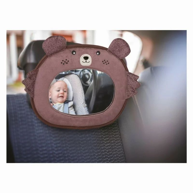 Oglinda auto, FreeON, Pentru supraveghere bebelusi, Bear, Brown