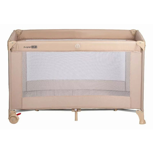 Patut pliant, FreeON, Nap, Cu un nivel, 120x60 cm, Beige