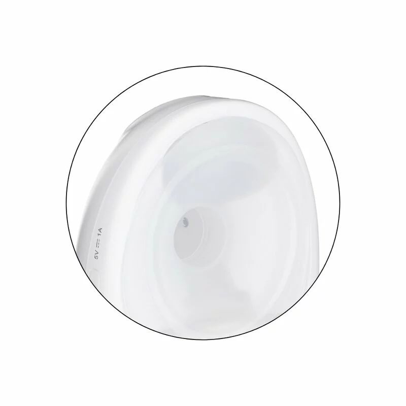 Pompa de san, Petite&Mars, Gaia Duo, Portabila, Cu 3 moduri, Panou control, Autonomie pana la 2.5 h, 9 functii de masaj, Silentioasa- 55db, Capacitate 180 ml, Alb