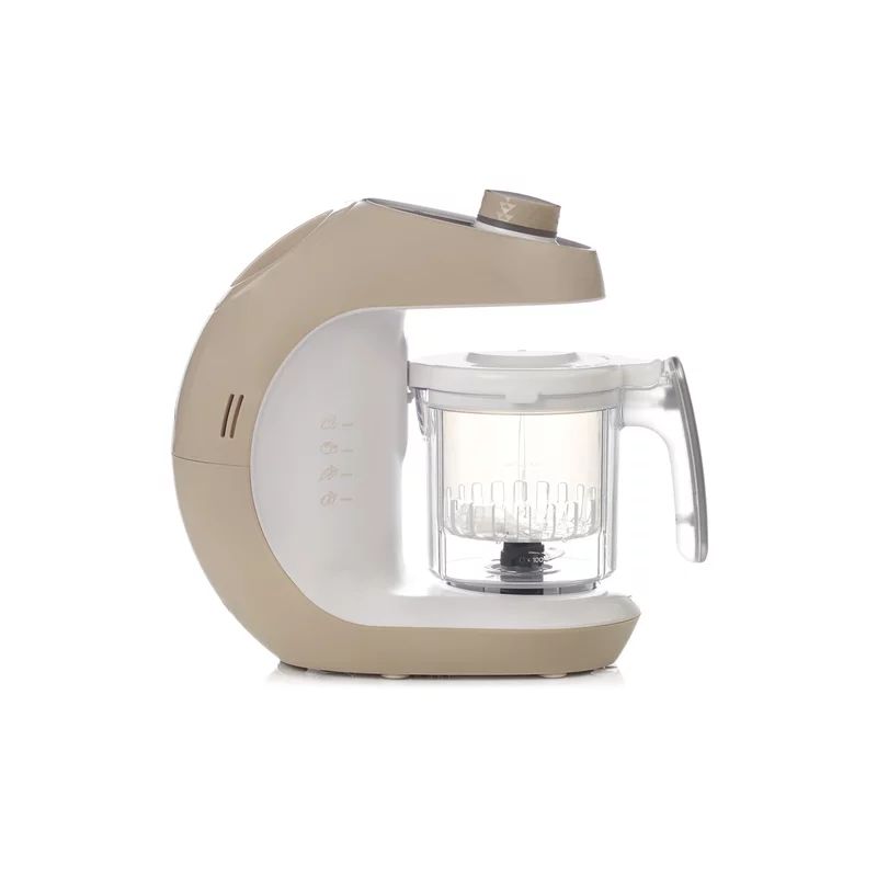 Robot de bucatarie bebelusi CHEFKISS, Jane, 6 functii: gatit la abur, blenduire, decongelare, incalzire, sterilizare, mixare, Cu siguranta sporita si BPA-free