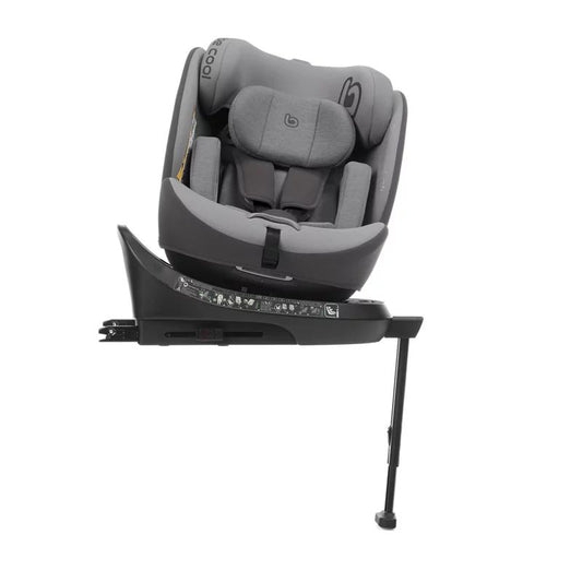 Scaun auto, Be Cool, Nitro, I-Size, Rotire 360 grade, 40-150 cm, 0-36 kg, Cu Isofix, ECE R129, Be Smoke