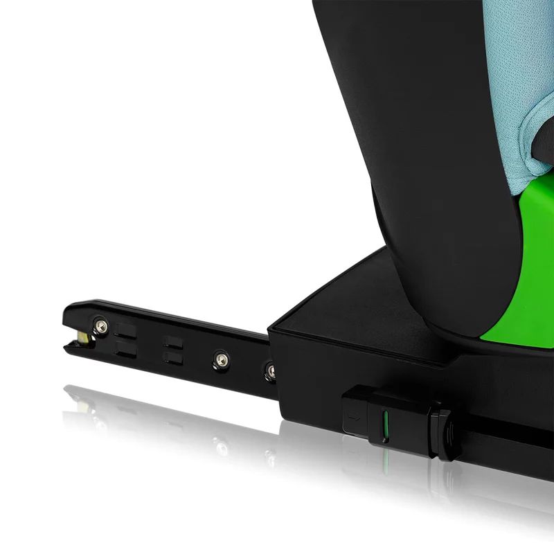 Scaun auto i-Size, Lionelo, Neal, Spatar reglabil in 4 pozitii, Tetiera in 10 pozitii, Suport sticla inclus, 15-36 Kg, 100-150 cm, Cu Isofix, Conform ECE R129, Verde Turquoise