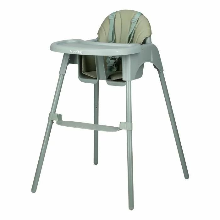 Scaun de masa fix, FreeON, Lars, Cu pernuta moale, Green