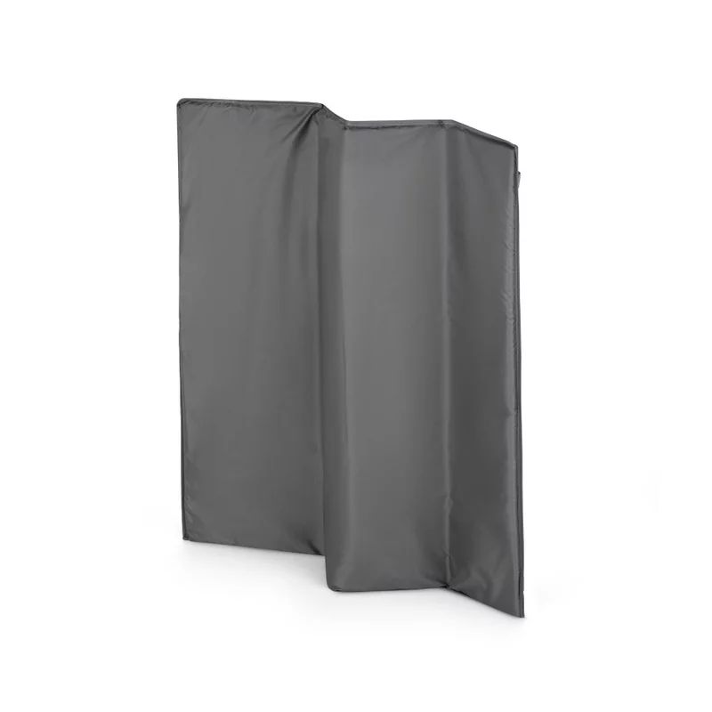 Tarc pliant, Petite&Mars, Nook, 90 x 90 cm, Pliere compacta, Include geanta de transport, Intrare laterala, Pereti din plasa, Structura stabila, Pana la 15 kg, 0 luni+, Gri