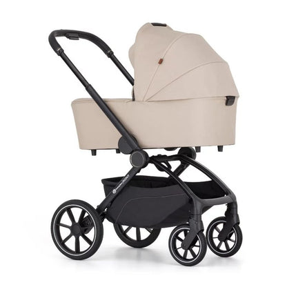 Carucior 2 in 1, Petite&Mars, Scout, Cu landou pliabil, Reversibil, Spatar si suport de picioare reglabile in 3 pozitii, Maner ajustabil, Cu accesorii, Pana la 22 kg, 0 luni+, Gri
