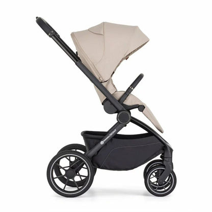 Carucior 2 in 1, Petite&Mars, Scout, Cu landou pliabil, Reversibil, Spatar si suport de picioare reglabile in 3 pozitii, Maner ajustabil, Cu accesorii, Pana la 22 kg, 0 luni+, Gri