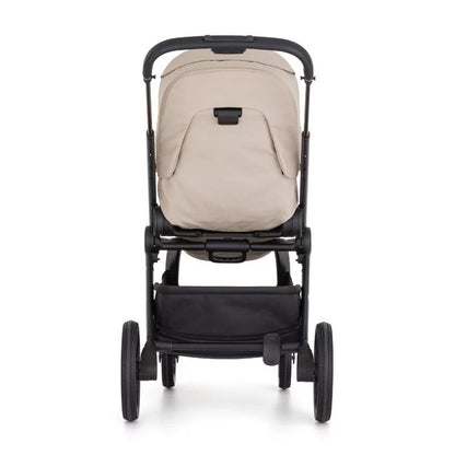 Carucior 2 in 1, Petite&Mars, Scout, Cu landou pliabil, Reversibil, Spatar si suport de picioare reglabile in 3 pozitii, Maner ajustabil, Cu accesorii, Pana la 22 kg, 0 luni+, Gri