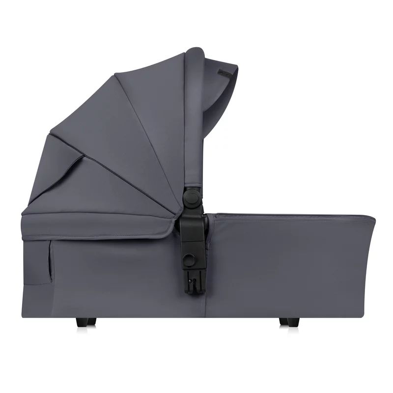 Carucior 3 in 1, Lionelo, Amber Plus, Cadru aluminiu, Cu landou intarit si salteluta moale, Cu scoica auto testata ADAC, Reversibil, Maner ajustabil, Cu accesorii, Cu ventilatie panoramica 3D, Pana la 22 kg, EN1888-1, EN1888-2, EN1466, ECE R129, Gri