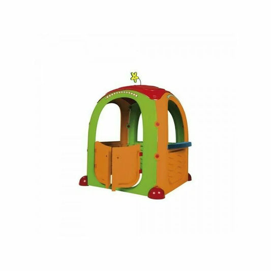 Casuta copii, Paradiso Toys, De joaca Cocoon Playhouse din plastic cu 3 autocolante supermarket bucatarie si atelier