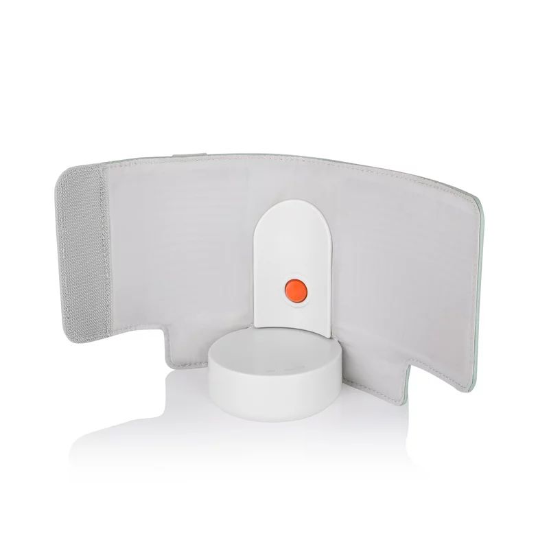 Incalzitor biberoane, Lionelo, ThermUp Go Evo, Portabil, Cu 5 niveluri de incalzire, Cu buton Safety Control, Mentinere caldura pana la 9h, Incarcare USB, Verde