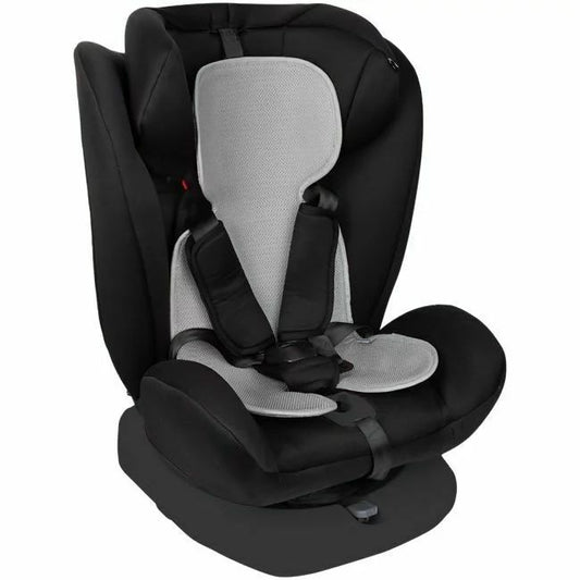 Insert antitranspiratie pentru scaun auto, FreeON, Din plasa respirabila 3D, Universal, Grey