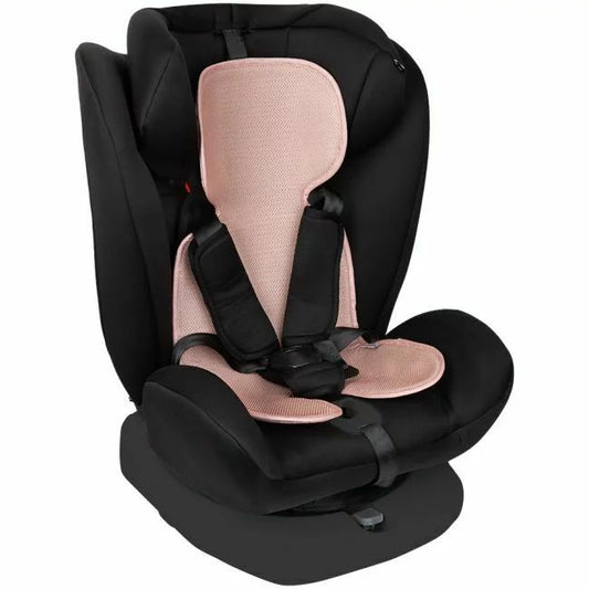 Insert antitranspiratie pentru scaun auto, FreeON, Din plasa respirabila 3D, Universal, Pink