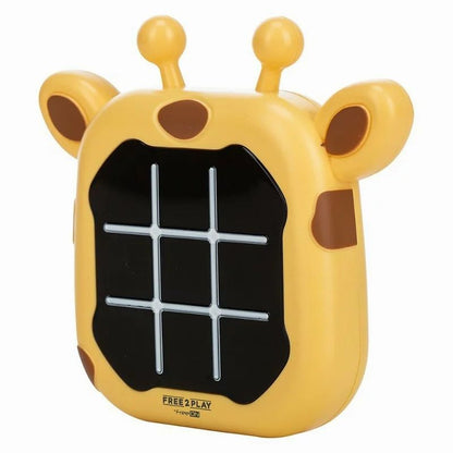 Joc electronic 2 in 1, Free2Play, X si 0, Design girafa, 3 ani +