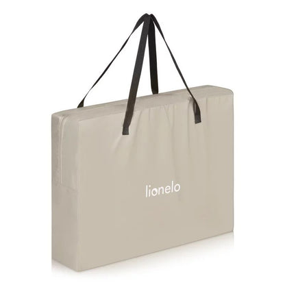 Patut multifunctional, Lionelo, Alice, 3 in 1, Material rezistent Oxford 300D, Cu iesire laterala, 0 luni+, 104×70×74 cm, Bej