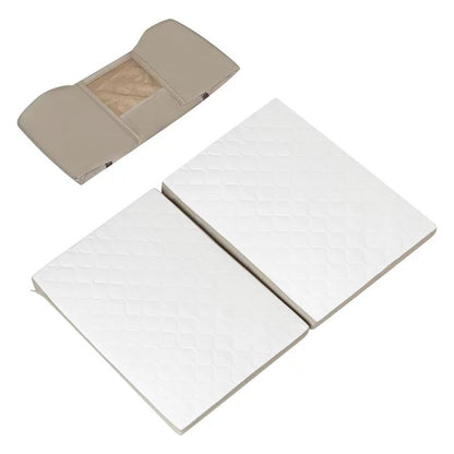 Patut multifunctional, Lionelo, Alice, 3 in 1, Material rezistent Oxford 300D, Cu iesire laterala, 0 luni+, 104×70×74 cm, Bej