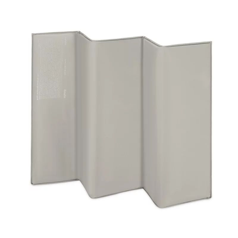Patut pliant, Lionelo, Amelie, Cu intrare laterala, 100.5×70.5 cm, Include salteluta, roti, geanta pentru transport, Constructie usoara- 7 kg, Cadru stabil din otel, Bej