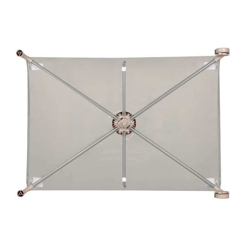 Patut pliant, Lionelo, Amelie, Cu intrare laterala, 100.5×70.5 cm, Include salteluta, roti, geanta pentru transport, Constructie usoara- 7 kg, Cadru stabil din otel, Bej