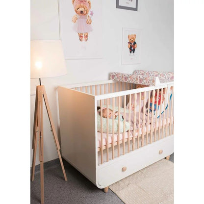 Perna pentru alaptat, Ceba Baby, Husa detasabila din bumbac, Cu puf siliconizat, 150x60x37 cm, Oeko-Tex Standard 100, Basic Hoya