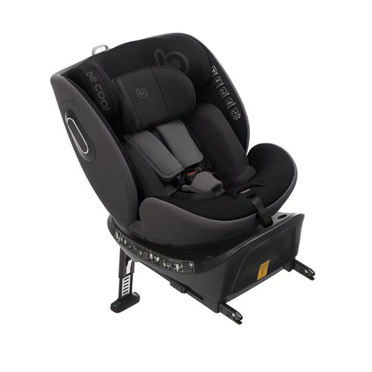 Scaun auto, Be Cool, Nitro, I-Size, Rotire 360 grade, 40-150 cm, 0-36 kg, Cu Isofix, ECE R129, Be Night