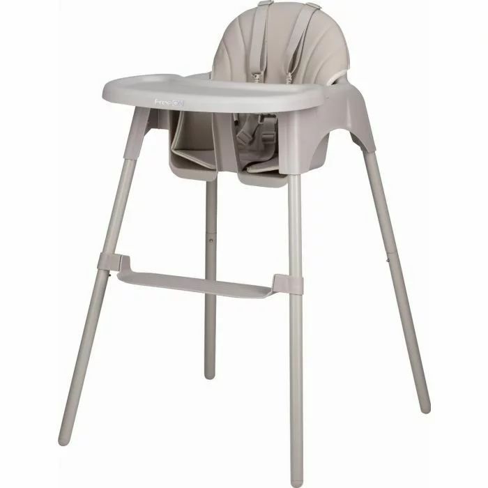 Scaun de masa fix, FreeON, Lars, Cu pernuta moale, Beige
