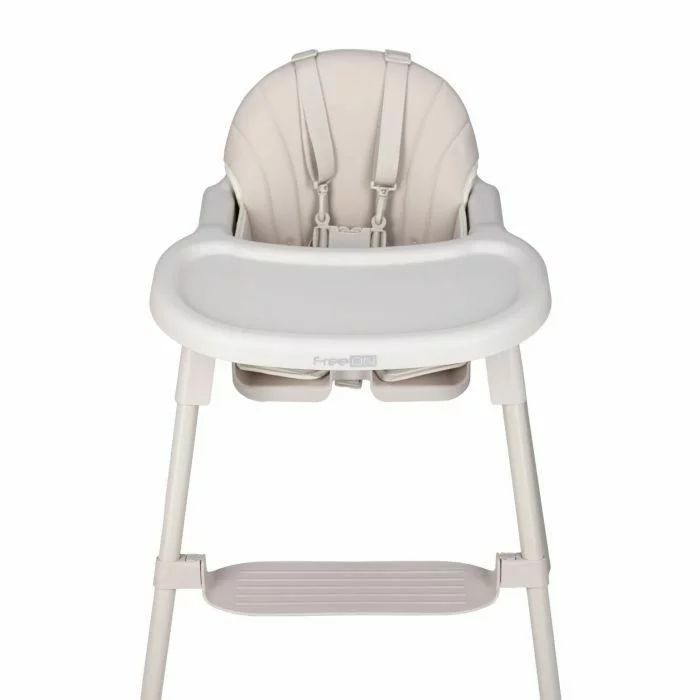 Scaun de masa fix, FreeON, Lars, Cu pernuta moale, Beige