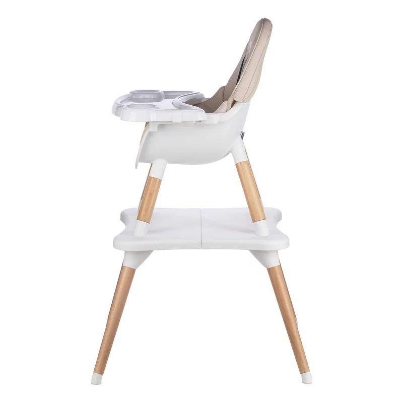Scaun de masa, FreeON, Eos, 3 in 1, Multifunctional, Cu tavita reglabila si detasabila, Conform cu standardul european de securitate EN 14988:2017+A1:2020, Beige