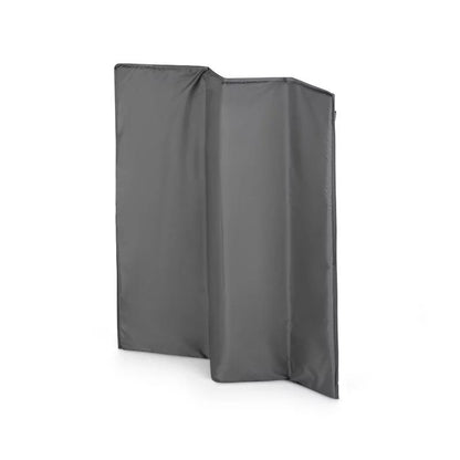 Tarc pliant, Petite&Mars, Nook, 90 x 90 cm, Pliere compacta, Include geanta de transport, Intrare laterala, Pereti din plasa, Structura stabila, Pana la 15 kg, 0 luni+, Gri
