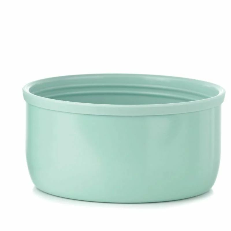 Termos mancare solida bebelusi, Jane, Din otel inoxidabil, 550 ml, Cu gentuta din izopren, Mint